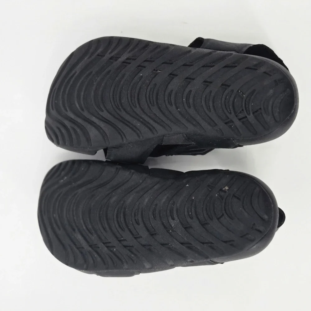 Nike Sunray Protect 2 TD Black Water Sandals Shoes 9C Toddler Kids Size 9 VGUC